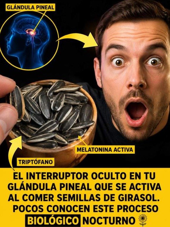 ¡El Secreto Olvidado! Esta Semilla Cruda Enciende Tu Glándula Pineal y Borra el Insomnio en Minutos (Nadie Te Lo Dirá)