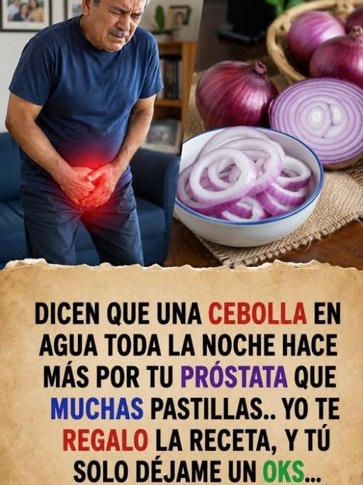 Agua de Cebolla para la Próstata: El ÚNICO Detalle que el 99% de los Adultos Mayores IGNORA (y que cambiará tu perspectiva)