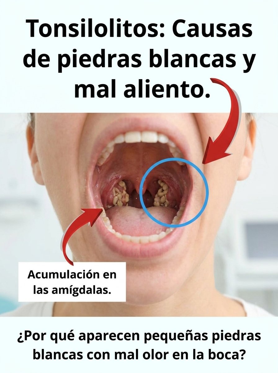 ¡Alerta! Si tu aliento huele a podrido y no sabes por qué, ESTAS 'piedritas' secretas son las culpables (y cómo eliminarlas HOY mismo)
