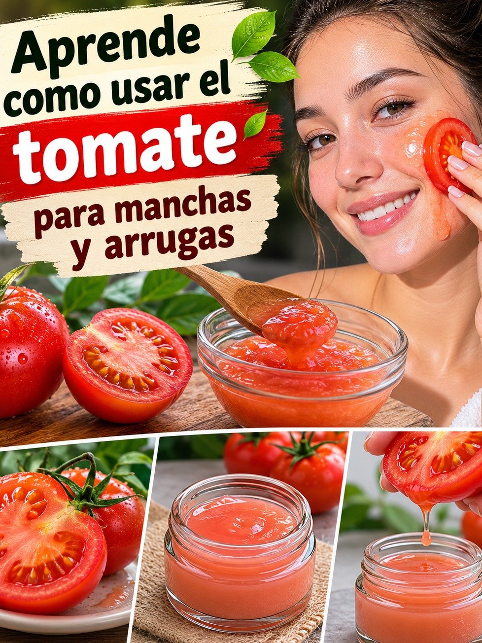 ¡El SECRETO Mejor Guardado para una Piel PERFECTA! Descubre Cómo el Tomate Elimina Acné y Rejuvenece Tu Rostro