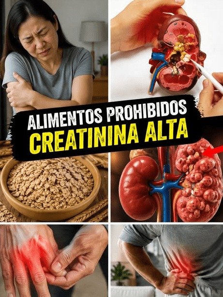 ¡ALERTA! Si tu Creatinina Está Alta, Estos 13 Alimentos Son TUS PEORES ENEMIGOS (Y Los Comes A Diario)