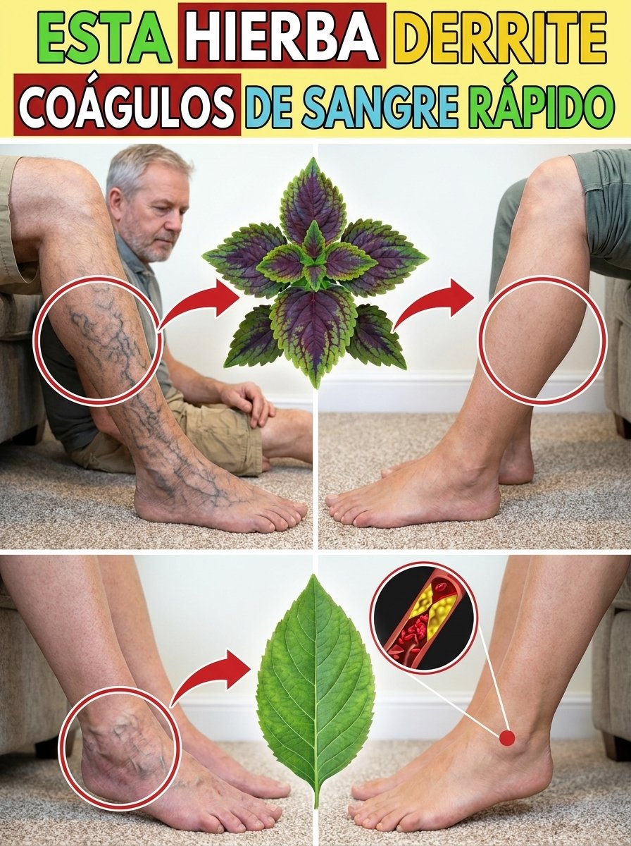 ¡Alerta si tienes más de 40! 6 Hierbas SECRETAS para una Circulación IMPECABLE (y por qué las necesitas AHORA)