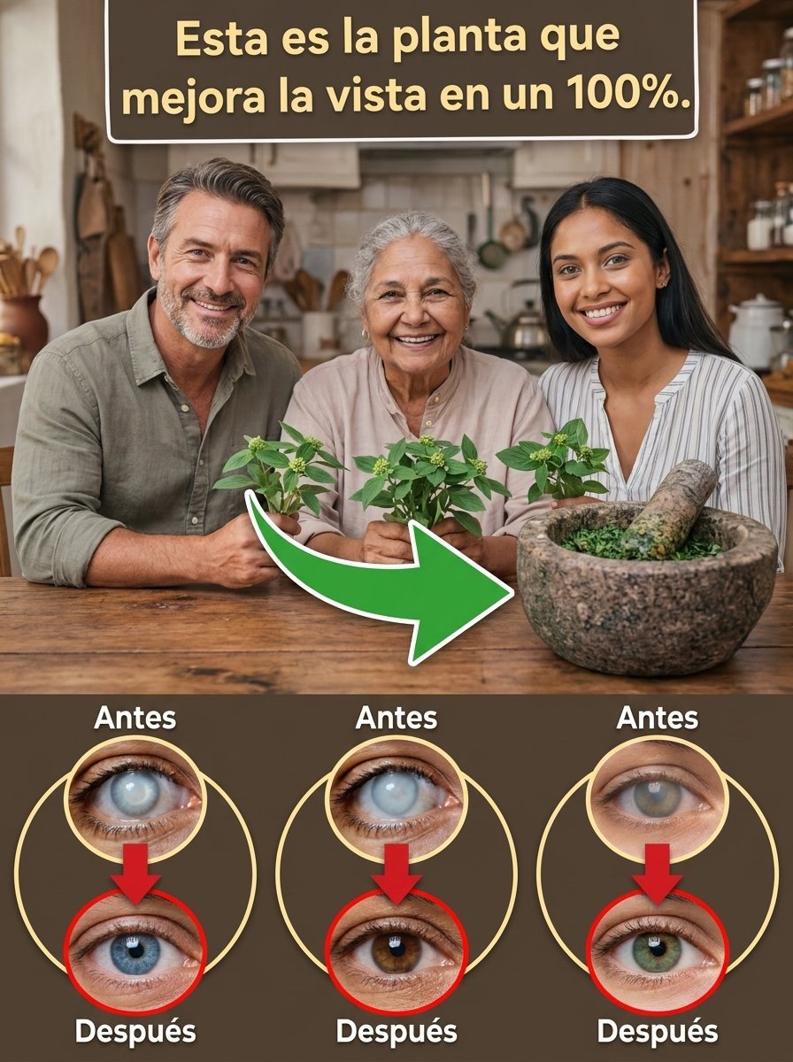 ¡Tu Vista te lo Agradecerá! La Planta 'Maleza' que Podría REVOLUCIONAR Tu Salud Ocular (Pero NO la Uses sin Saber ESTO)