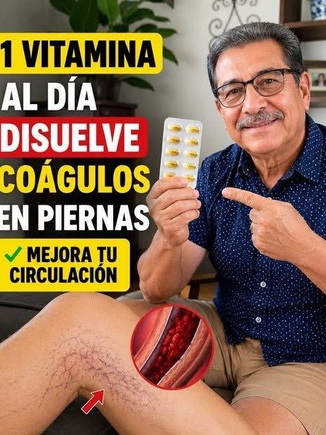 ¡Alerta Mayores de 60! La Vitamina ESENCIAL que TODOS Ignoran para una Circulación IMPECABLE (Tu Error más Grande Revelado)