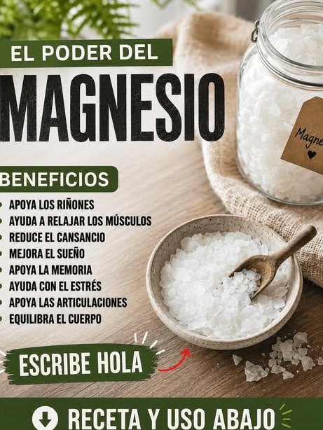 ¡Alerta! Si Sientes Cansancio Crónico, Estrés o Mala Memoria, Necesitas Saber ESTO YA: El Mineral Que Tu Cuerpo Te Pide a Gritos