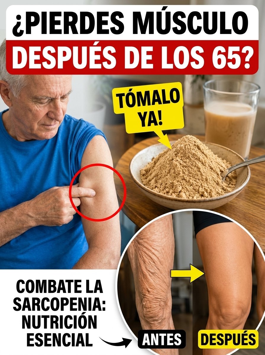 ¡No te dejes engañar! ¿Músculos débiles después de los 65? Descubre el ÚNICO secreto para mantener tu fuerza vital (y que todos ignoran)