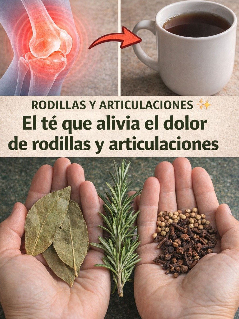 ¡NO TE LO PIERDAS! 🤫 El Té Natural que está REVOLUCIONANDO el alivio del Dolor de Rodilla y te devolverá tu MOVILIDAD