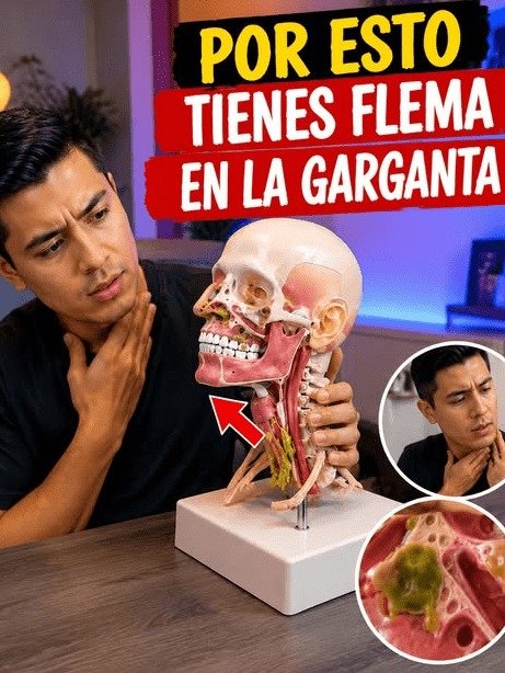 ¡BASTA YA! La Verdad Oculta de tu Flema Persistente: Lo Que Nadie Te Explica (y 5 Pasos para Deshacerte de Ella HOY)