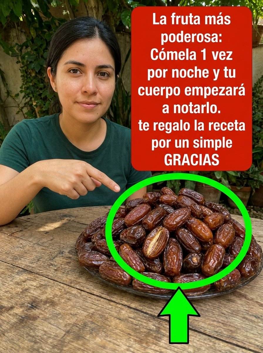 ¡ATENCIÓN! Esto le pasa a tu cuerpo si comes 3 dátiles CADA DÍA (El Secreto que Nadie Te Cuenta)