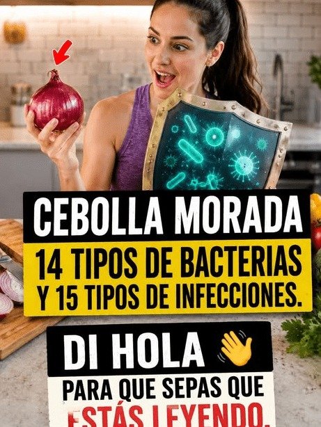 ¡URGENTE! ¿La Cebolla Morada Cura Infecciones? El MITO Peligroso que Millones de Adultos Mayores en México Siguen Creyendo (y el Error Fatal en tu Cocina)