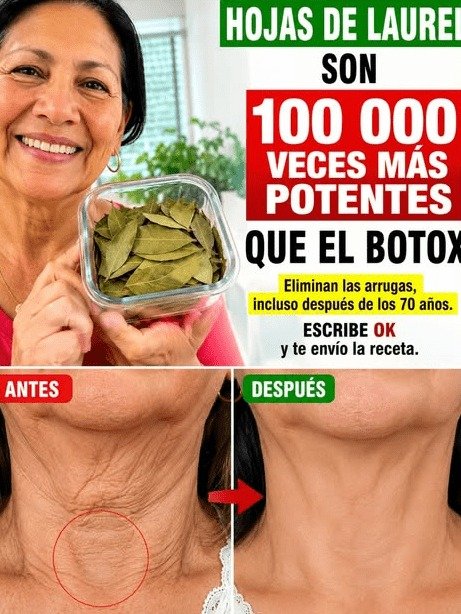 ¡No te lo Creerás! El Hábito Casero con Laurel Que Está Revolucionando la Piel de Mujeres de 50+ (Y Cómo Empezar HOY)