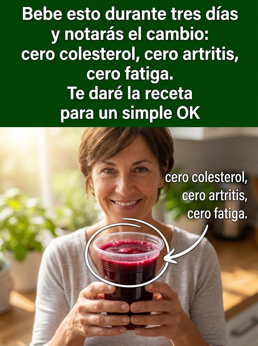 ¡No Creerás lo que Pasó! Mi Receta Secreta de Remolacha para Energía, Articulaciones y Corazón en 30 Días