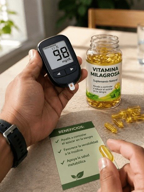 ¡ALERTA! ¿Tomas estas 3 vitaminas para el azúcar? Descubre el error CRÍTICO que el 90% de los adultos en México cometen (antes de que sea tarde)