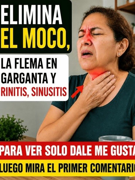 ¡Basta de Moco y Flemas! El Hábito Casero SECRETO que Miles de Mexicanos Están Adoptando (y Tú Deberías Conocer HOY)