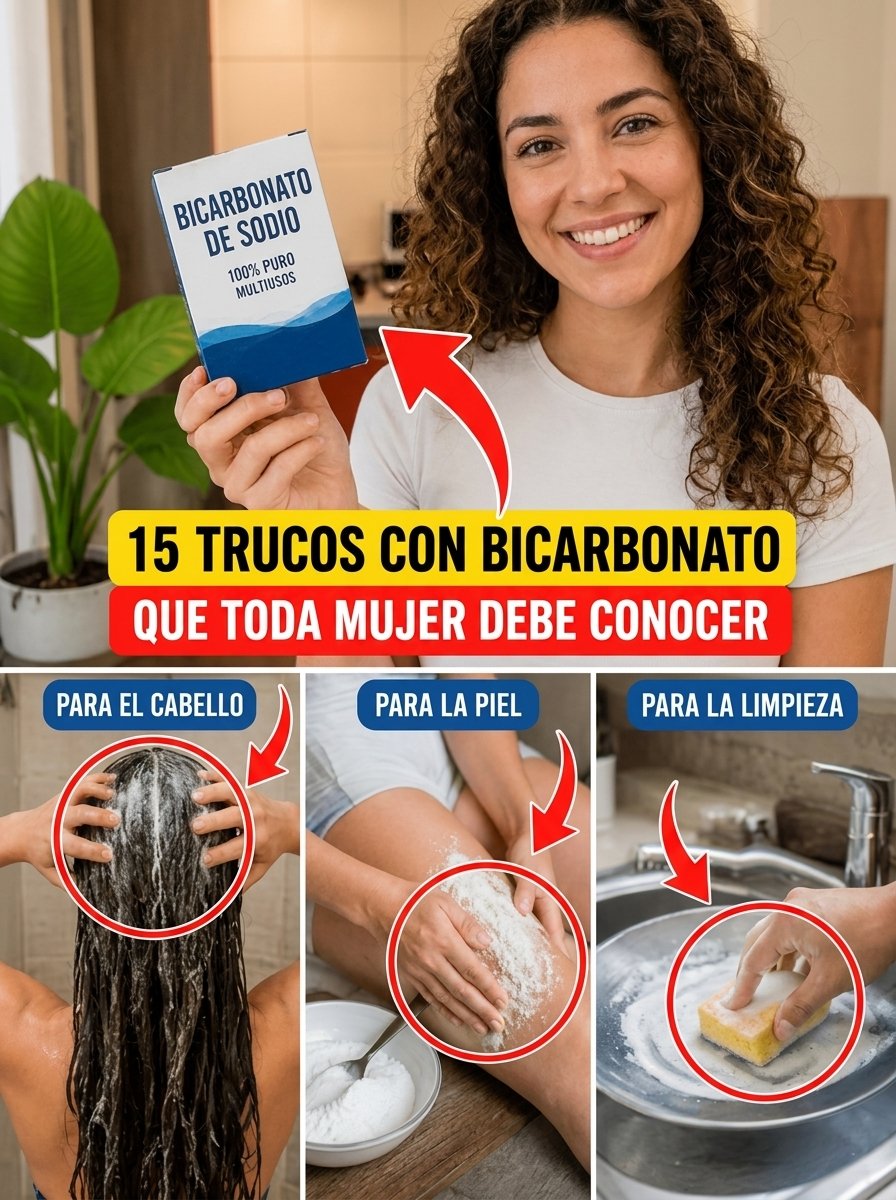 ¡No te lo Creerás! 15 Secretos del Bicarbonato que TODO Adulto en México DEBE Saber Antes de Dormir (Tu Vida Cambiará)