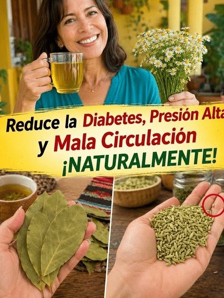 ¡No lo creerás! Esta bebida secreta de hojas y semillas está transformando la circulación y el azúcar de miles de adultos mayores en México