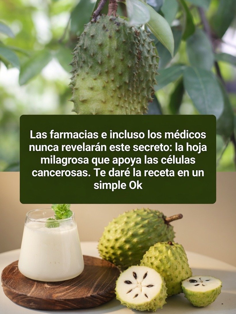 ¡Alerta Viral! ¿La Guanábana Cura el Cáncer? La Ciencia Revela la Verdad Que DEBES Saber Ahora Mismo