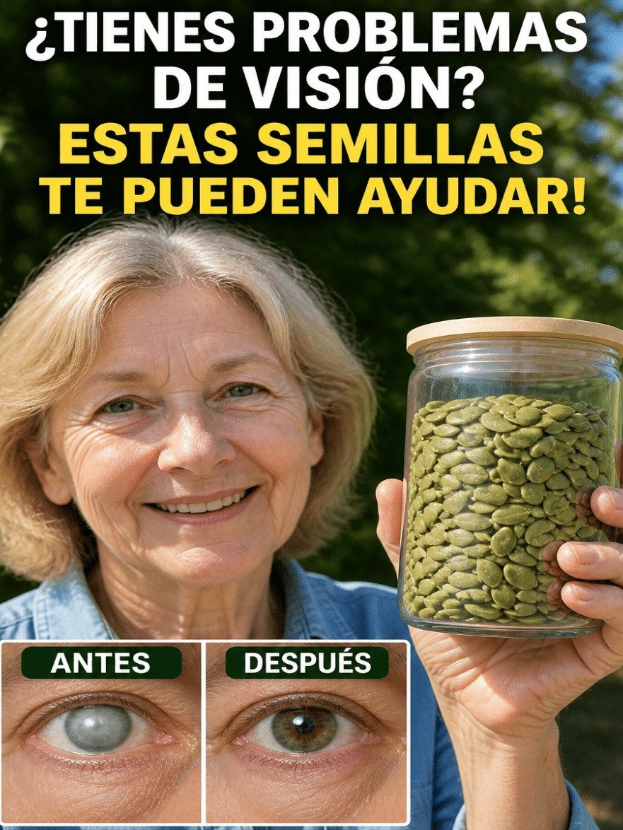 ¡ALERTA! Si Tienes Más de 45 y Tu Vista Falla, Esta Semilla Milenaria Es Lo Único Que Necesitas Saber (Y Cómo Usarla Correctamente)