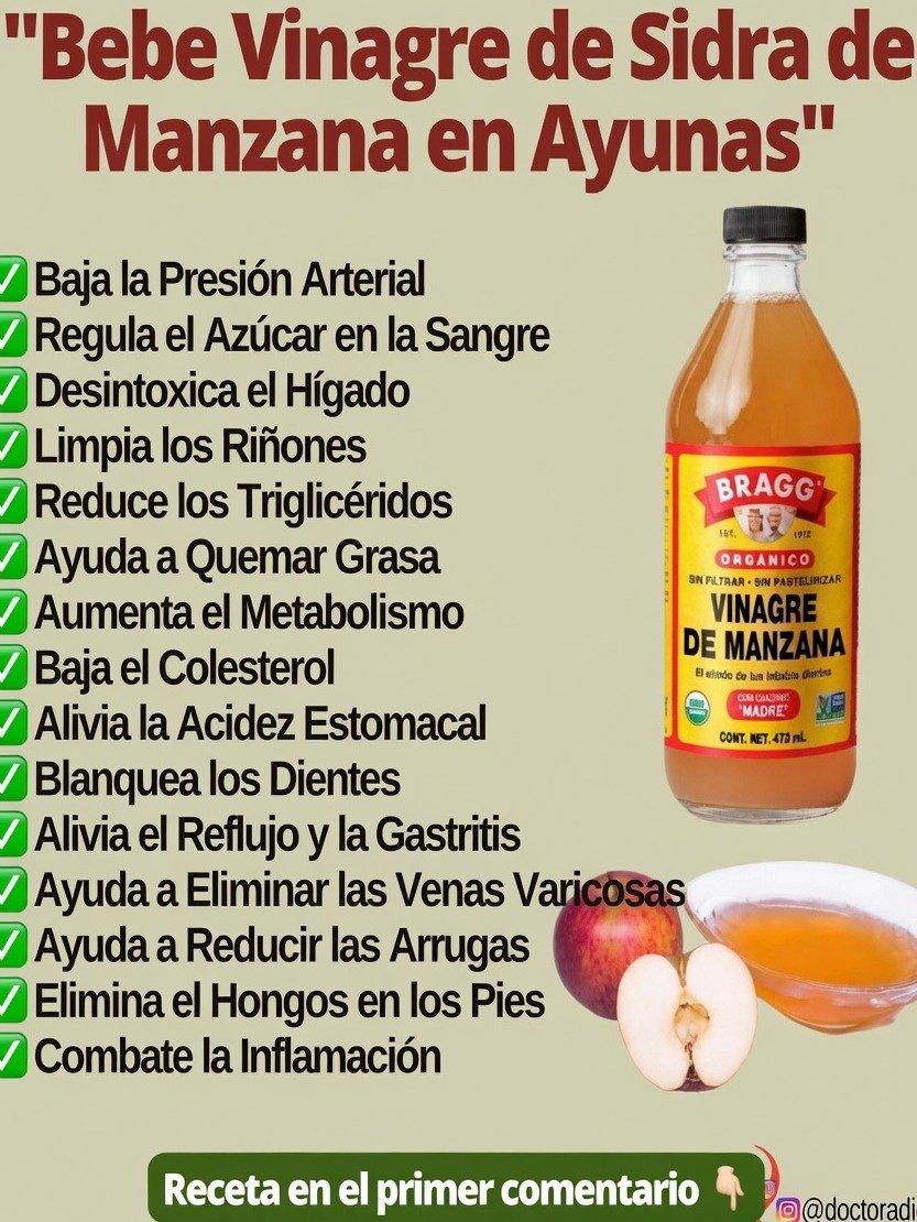 ¡El Secreto Que NADIE Te Cuenta! Así Es Como el Vinagre de Manzana en Ayunas Está REVOLUCIONANDO la Salud Femenina (y Por Qué Tienes Que Probarlo HOY)