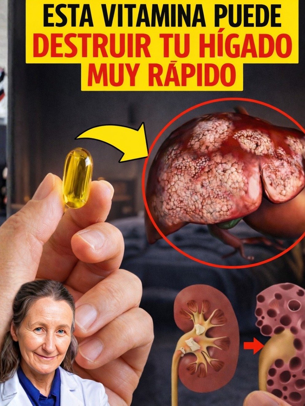 ¡ALERTA! El Error SILENCIOSO que Cometemos con Suplementos Diarios: ¿Estás Dañando Tu Hígado y Riñones Sin Saberlo?