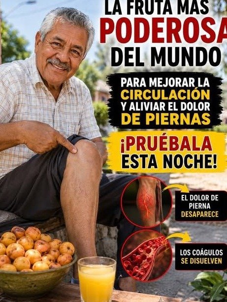¡ALERTA! ¿Piernas Cansadas y Mala Circulación? Descubre la FRUTA NATURAL que Miles de Adultos Mayores están CENANDO (y por qué tú también deberías)