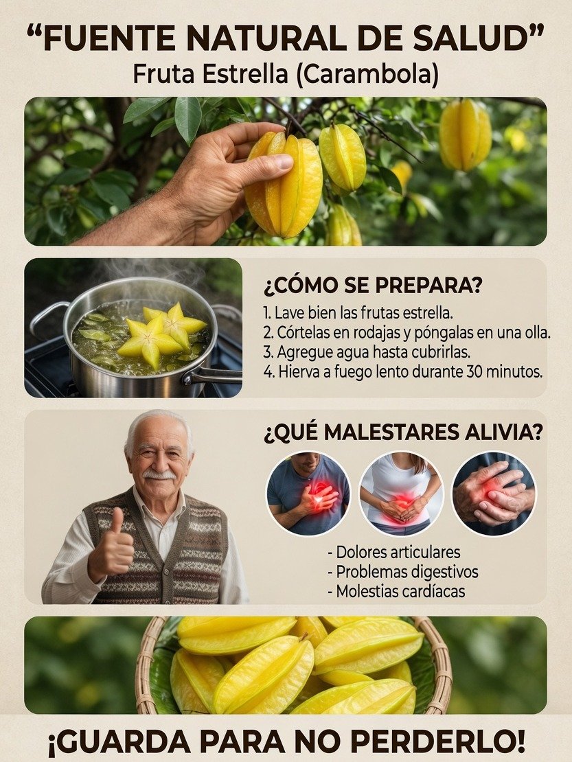 ¡No Tires las Hojas de Carambola! Descubre el Tesoro Escondido que Podría Cambiar Tu Salud (¡y cómo usarlas!)