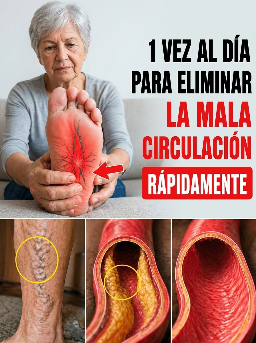 ¡ALERTA! Si Tus Piernas Muestran ESTAS 5 Señales, Tu Circulación Te Pide Ayuda URGENTE (El Secreto Que NUNCA te Contaron)