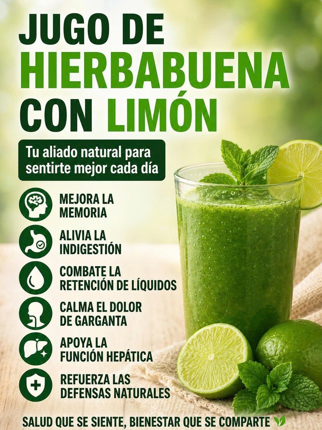 ¡Alerta! Este es el ÚNICO Remedio Casero de Hierbabuena y Limón que Transforma tu Energía y Bienestar (Miles lo están usando)
