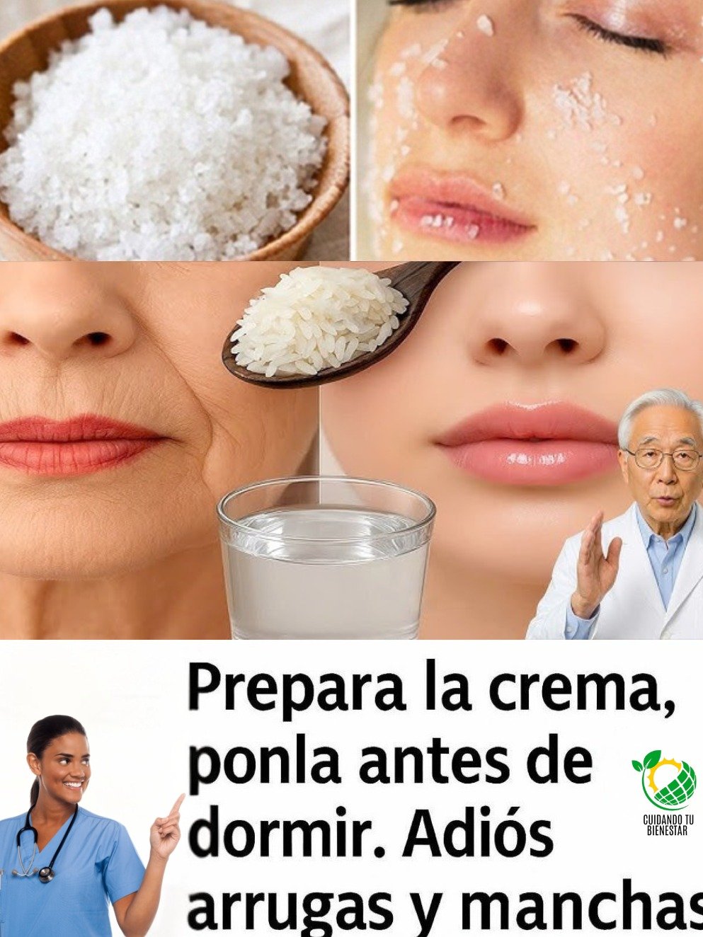 ¡Desafía la Edad! 🌙 El Secreto de 3 Ingredientes para Borrar Arrugas y Manchas con Esta Crema Nocturna Casera Viral