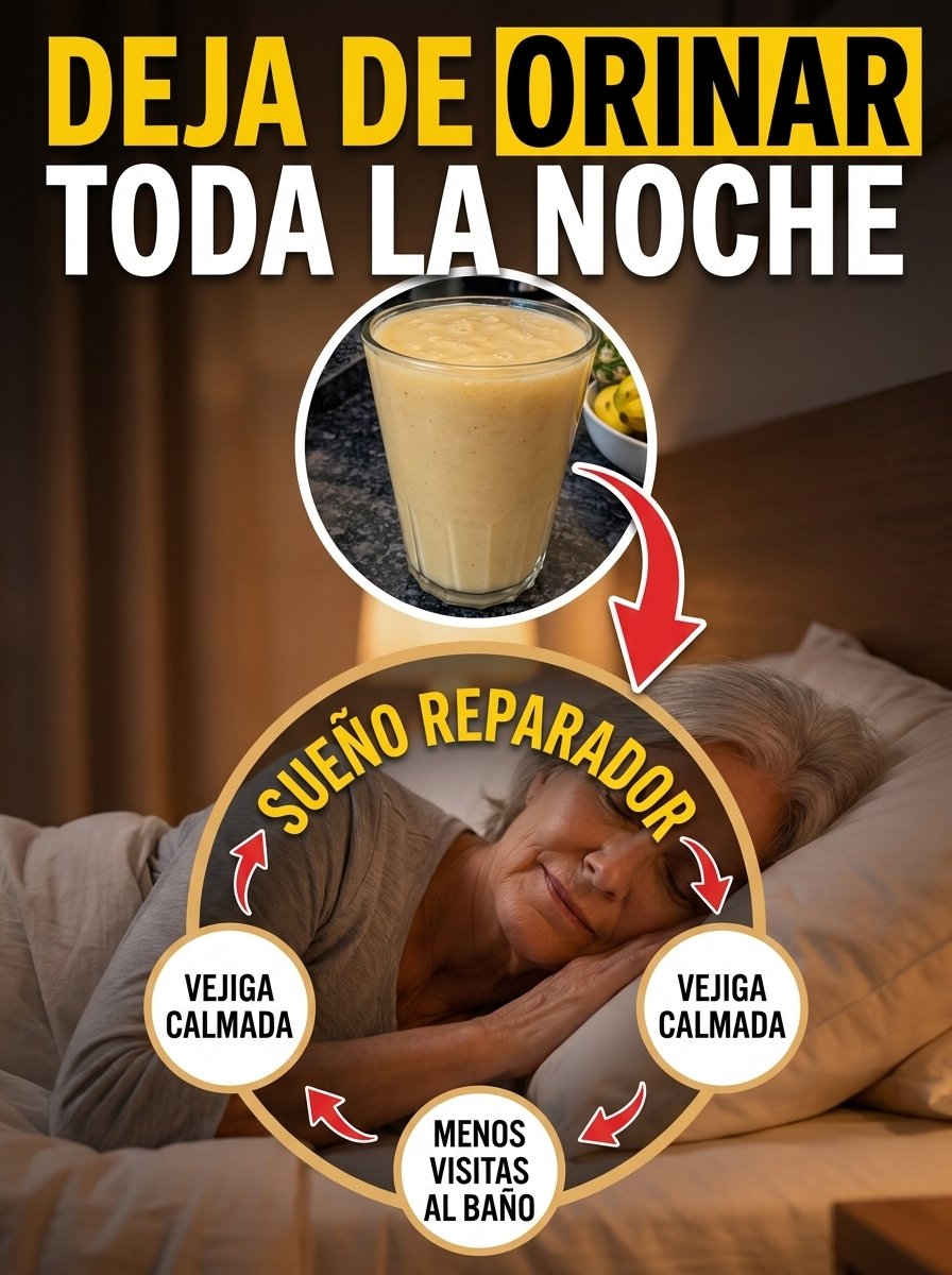 ¡Alerta! ¿Te Levantas al Baño Toda la Noche? El HÁBITO SECRETO que 9 de cada 10 Adultos Mayores en México IGNORAN y Arruina Su Sueño (¡Descubre Cómo Detenerlo HOY!)