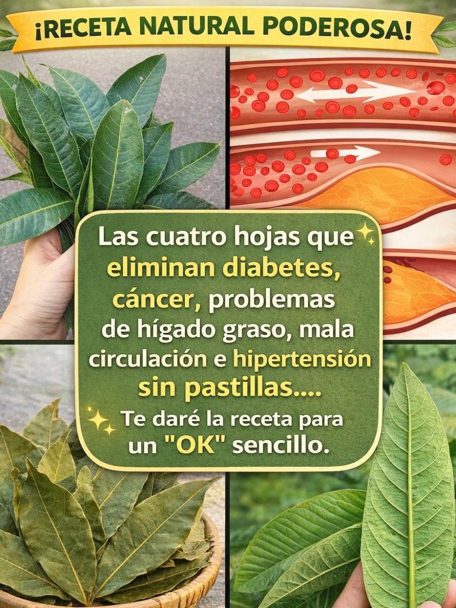 ¡El Tesoro Oculto en Tu Cocina! Descubre las 4 Hojas Poderosas (Aguacate, Papaya y MÁS) Que Tu Cuerpo Necesita HOY