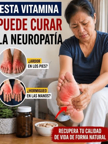 ¡Urgente! Si Sientes Hormigueo o Ardor en Manos y Pies, Esta Vitamina Crucial Está Siendo Ignorada por Miles de Adultos Mayores en México