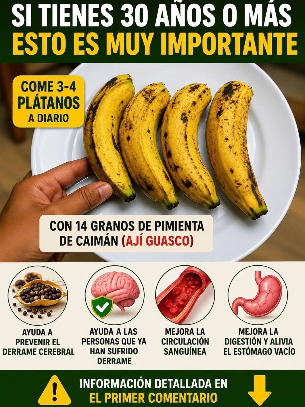 ¡El Dúo Sorpresa que Está Conquistando las Redes! 🍌🌶️ ¿Banano con Pimienta de Guinea? Descubre Sus Secretos Ocultos y Por Qué Deberías Probarlo YA