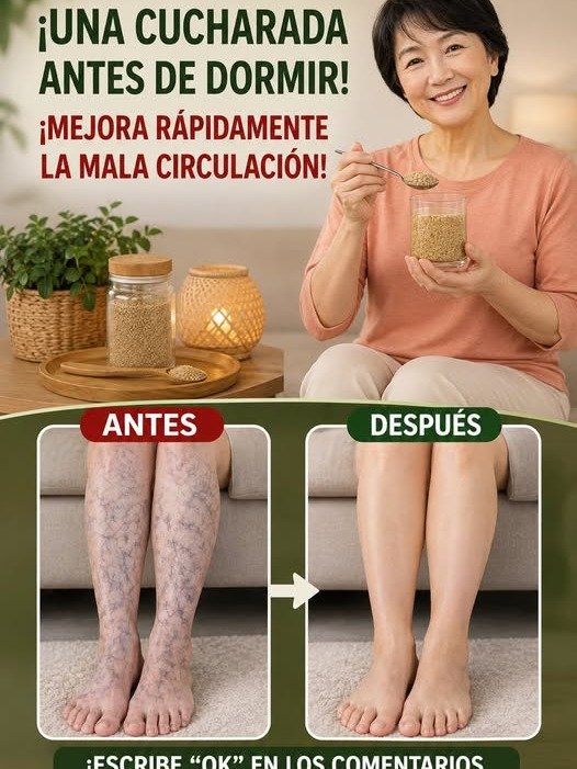 ¡El Ritual Nocturno de 1 Cucharadita que NADIE te ha Contado para Piernas Ligeras y un Sueño Profundo!