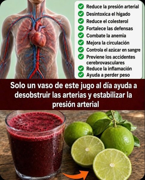 🚨 ¡No Creerás lo que Este Jugo de Remolacha y Limón Hace por Tu Cuerpo! El Secreto Viral para Más Energía y una Limpieza Profunda
