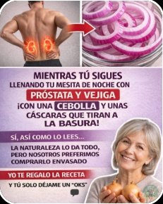 ¡No Tires Más la Cáscara de Cebolla! El Secreto Oculto para Limpiar Tu Próstata y Vejiga Naturalmente