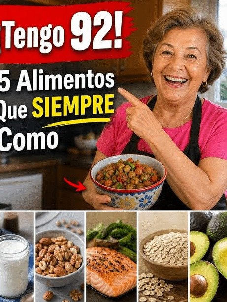 ¡URGENTE si tienes más de 60! El error silencioso que te roba energía y cómo 5 alimentos DIARIOS pueden REVERTIRLO (Tu cuerpo te lo agradecerá)