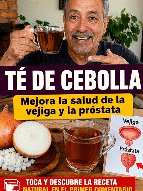 ¡ATENCIÓN Hombres Mayores de 50! El Único Secreto del Té de Cebolla para tu Próstata que NADIE te Revela (y que Podría Cambiarlo TODO)