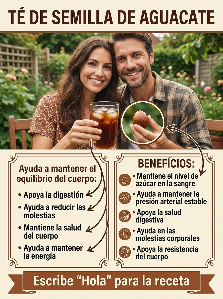 ¡No Tires el Hueso! El Secreto Viral del Té de Semilla de Aguacate que NADIE te Contó para un Bienestar Asombroso