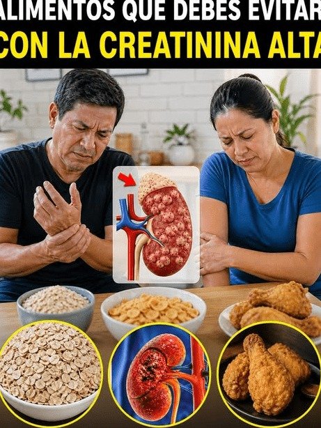 ¡Alerta Roja! ¿Creatinina Alta? Los 7 Hábitos Diarios y Alimentos 'Inocentes' Que DEBES Dejar de Consumir YA (¡Antes de que sea tarde!)