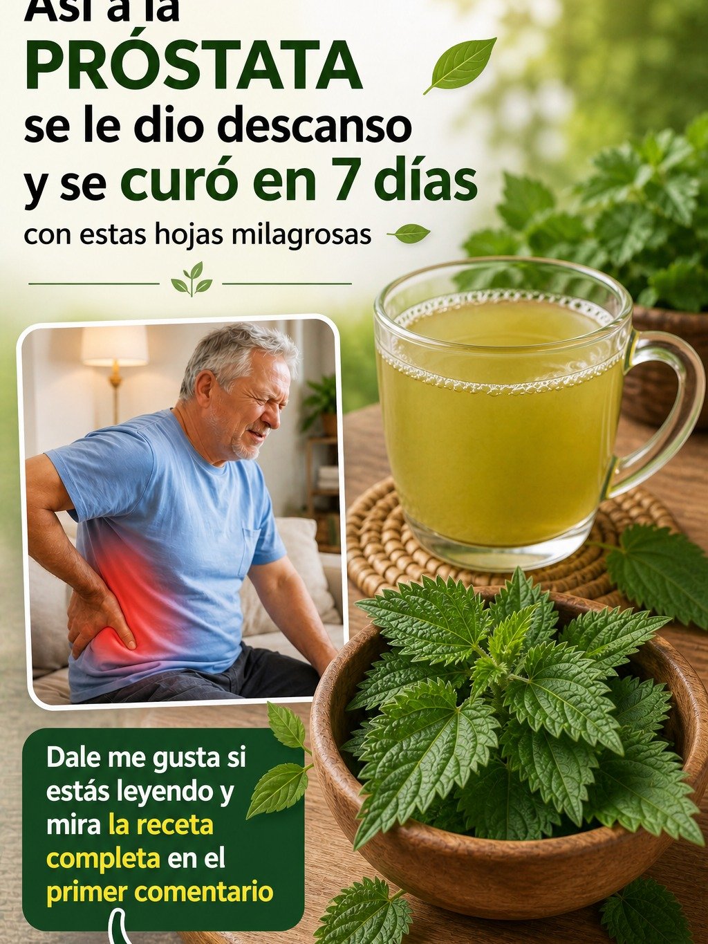 ¡No Vas a Creer Esto! El Secreto Ancestral de la Ortiga para una Próstata de Hierro que Deberías Conocer HOY
