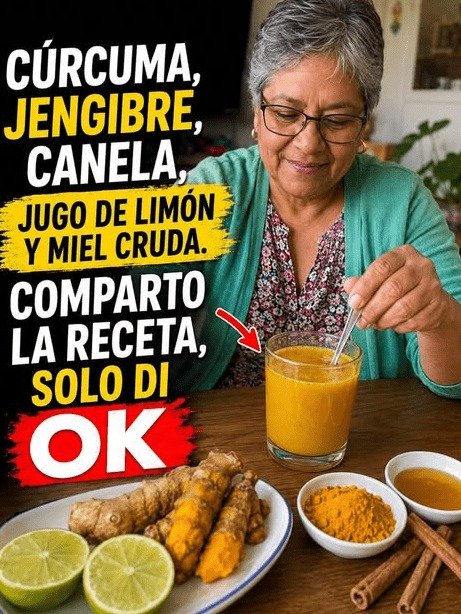 ¡ALERTA! Si tienes más de 60 y NO tomas cúrcuma y jengibre, ESTO es lo que te estás perdiendo (y cómo cambiará tu día)