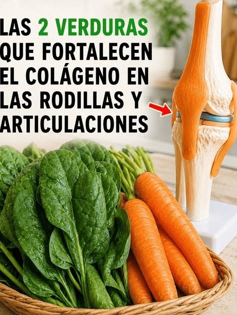 ¡Basta de Rodillas Que Crujen! El Secreto de 2 Verduras Que Tus Articulaciones Después de los 50 Te Rogarán Que Comas (y el Error Matutino Que Las Destruye)