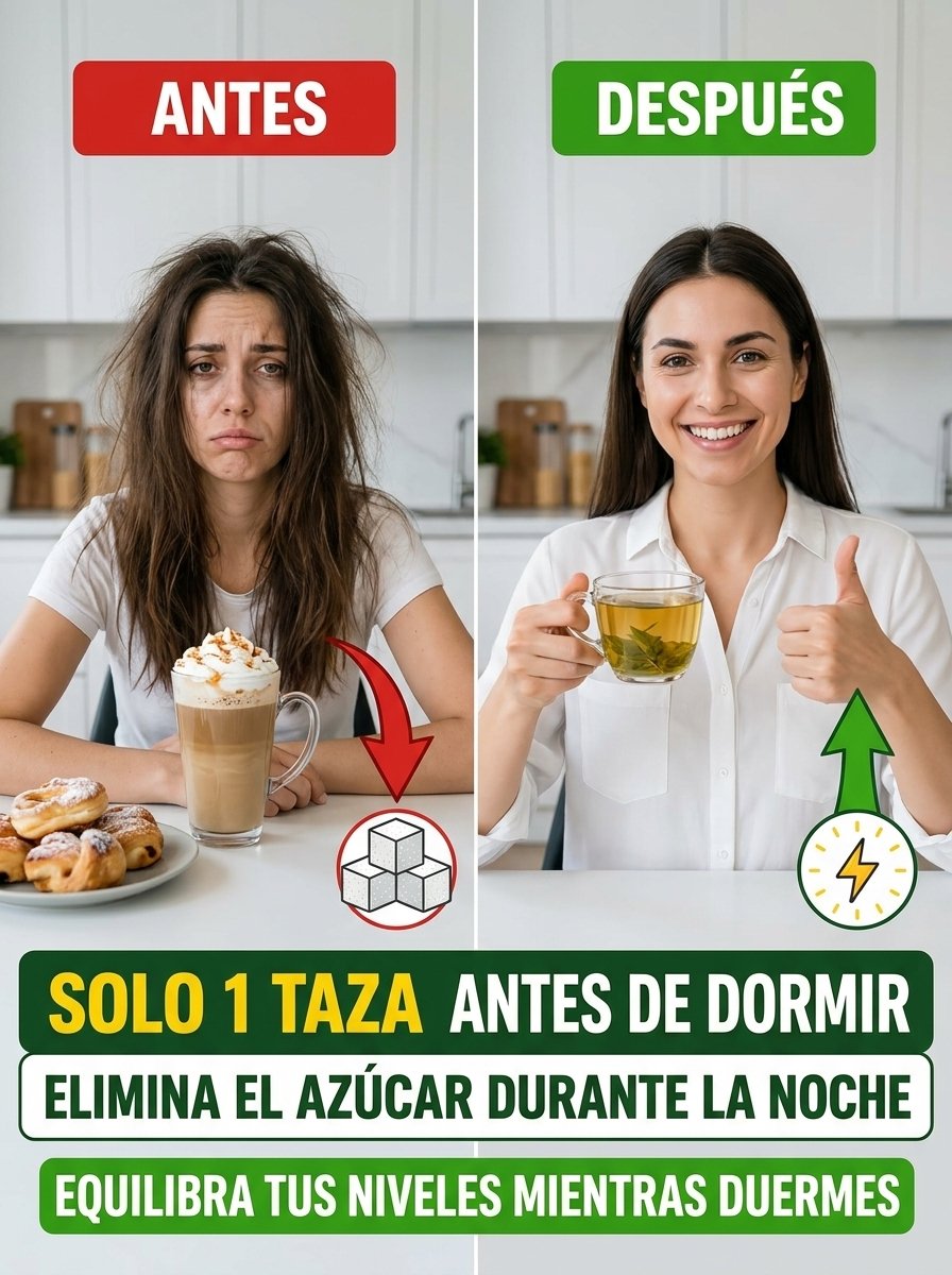 ¡Alerta! Si Tienes Más de 50, ESTA Bebida Secreta Estabilizará Tu Azúcar y Te Devolverá la Energía