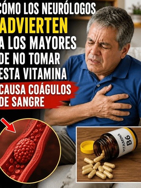 ¡Alerta en México! ¿Tienes más de 60 y tomas Vitamina B6? El RIESGO SILENCIOSO que NADIE te advierte