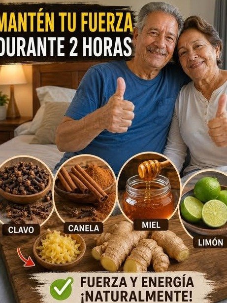 ¡El Secreto Olvidado! Esta Combinación de Jengibre y Clavo Podría Ser la Clave para Despertar tu Energía que NINGÚN Adulto Mayor Debería Ignorar