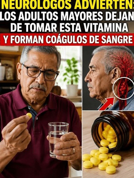 ¡Alerta! Si tienes más de 60, esta es la vitamina CRUCIAL que podrías estar OLVIDANDO (y cómo está saboteando tu circulación)