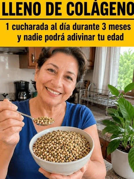 ¡El Secreto Anti-Edad que NADIE te Cuenta! La Cucharada Diaria que Transforma tu Piel y Articulaciones Después de los 50 (¡Ya es Viral en México!)