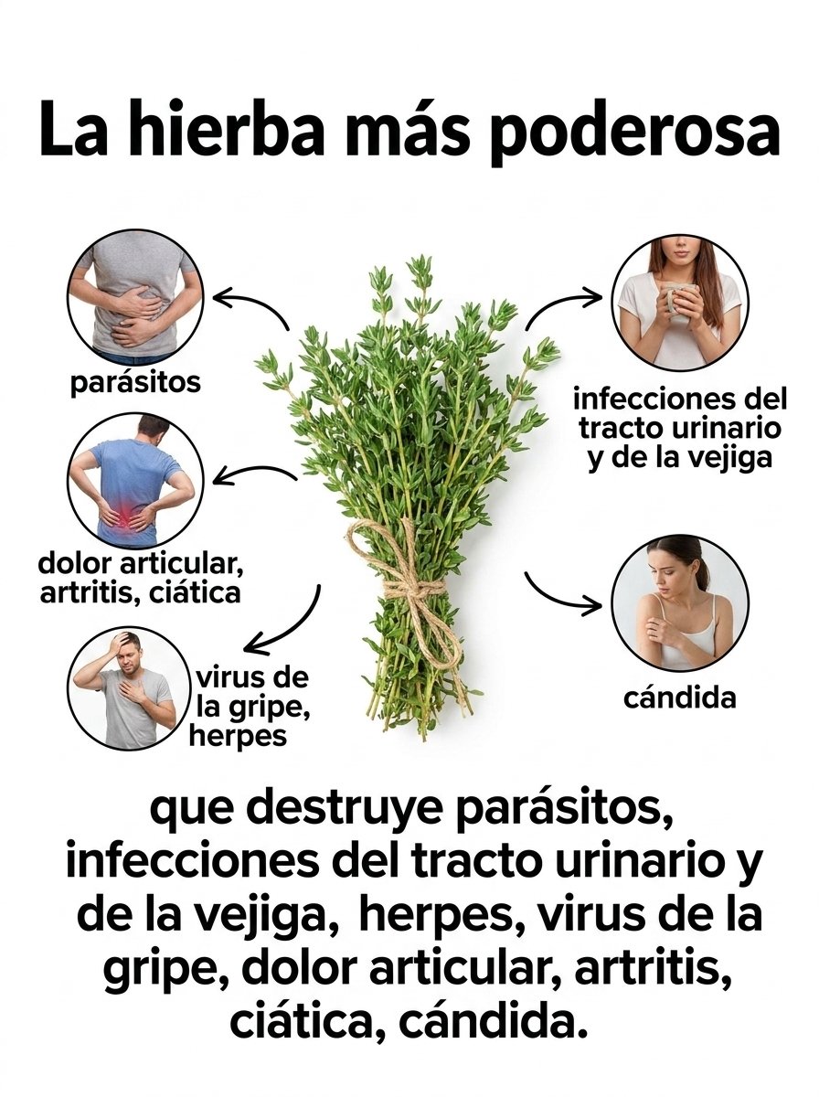 ¡ATENCIÓN! La Hierba #1 Que Elimina Parásitos, Infecciones, Virus y Dolor Crónico (El Secreto Natural Que Debes Conocer YA)