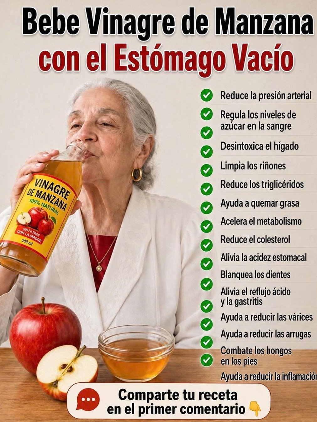 ¡El Secreto Mejor Guardado! Esto es lo que el Vinagre de Manzana Puede Hacer por TI (y cómo usarlo SIN RIESGOS)